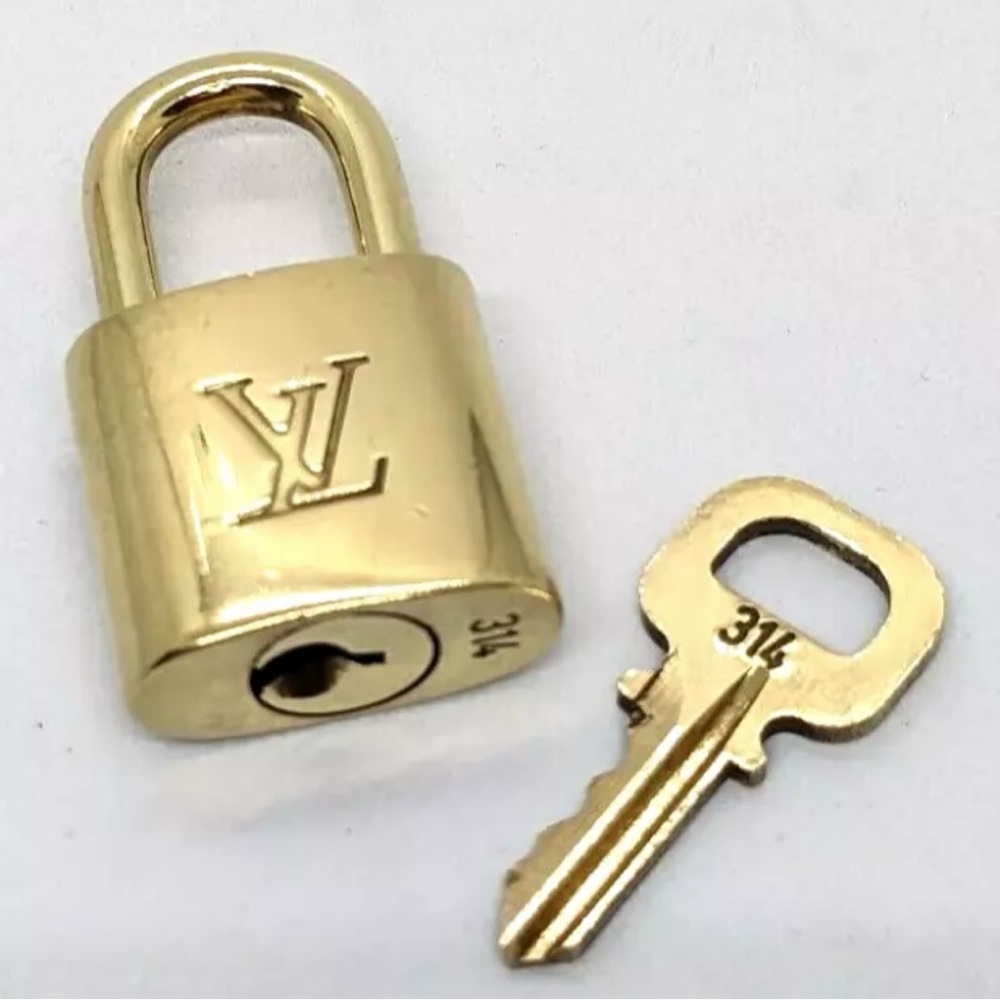 AUTHENTIC LOUIS VUITTON LOCK AND KEY #317 #313 #306 #322 #316